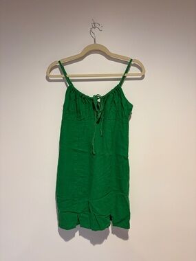 Green Mini Sun Dress